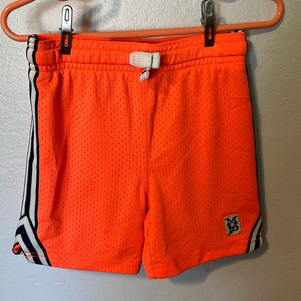 Carters Boys Neon Orange‎ Mesh Shorts